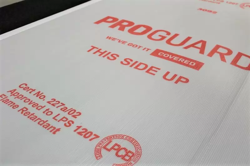 Custom Printed Correx®: Surface Protection with Professional Branding.