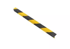 PROGUARD® BLACK/YELLOW GRP STAIR NOSING 2M X 55MM X 55MM