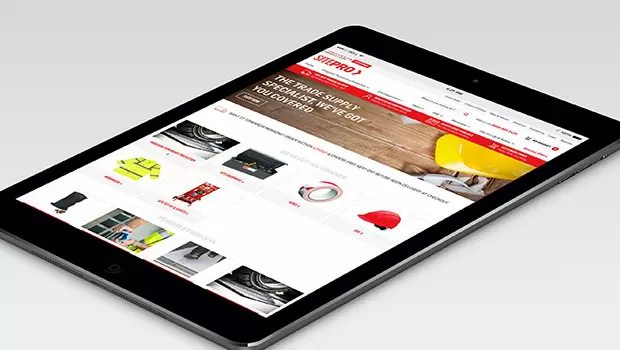 Sitepro on ipad.