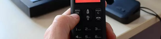 Holding Phone