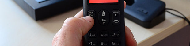 Holding Phone