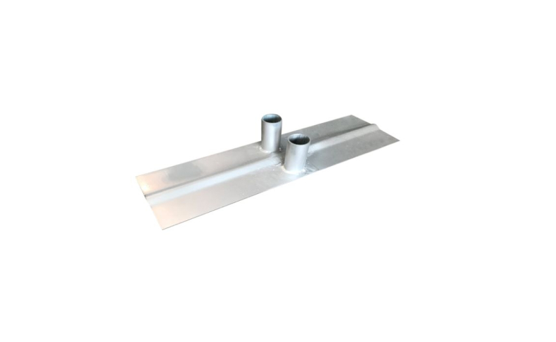 STEEL PLATE FOOT FOR LOOSE LEG BARRIER