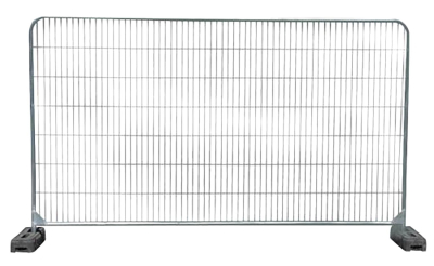 ROUND-TOP TEMPORARY FENCING PANEL 3.5M X 2M